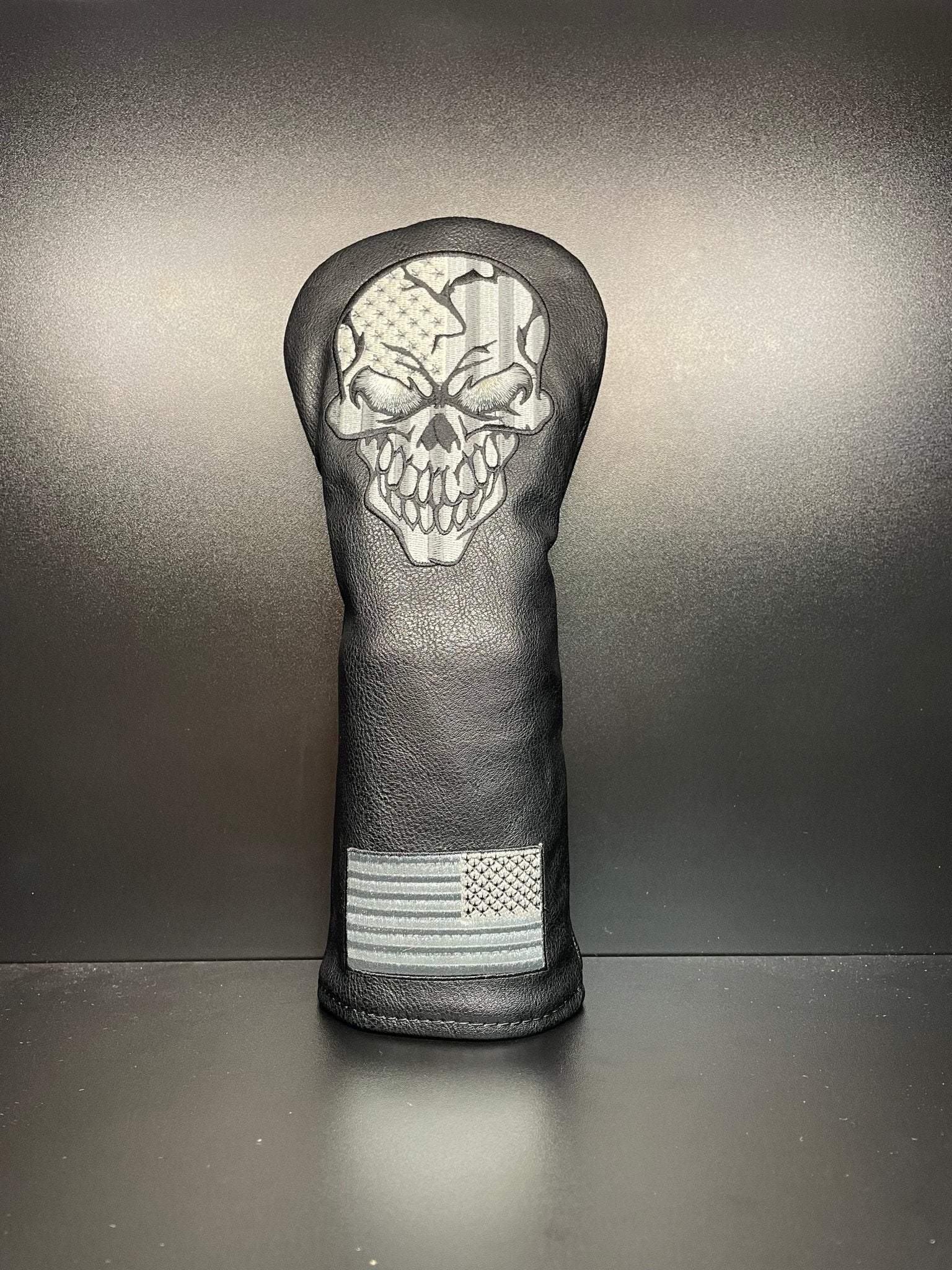American Skull Midnight Headcover - Black Girl Golf