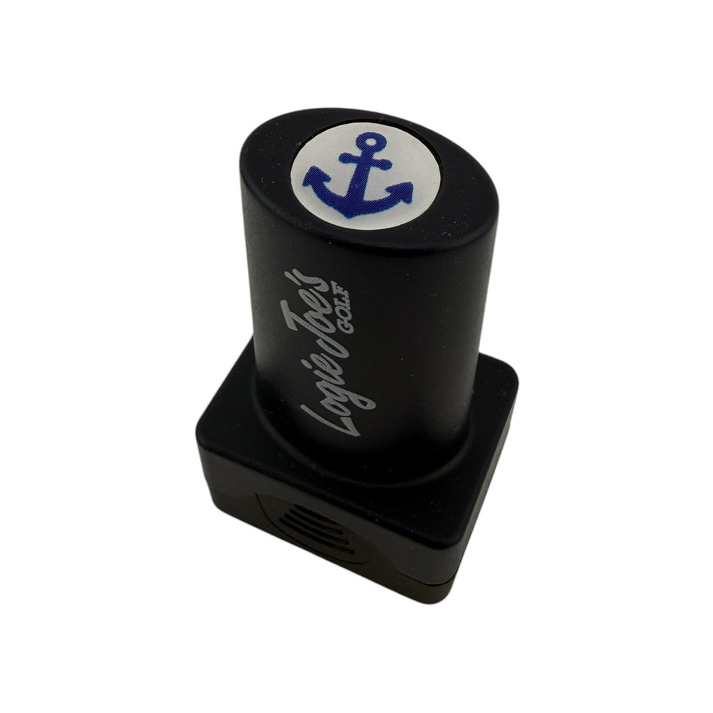 Anchor Stamp | Quick - Dry Ink Stamper | Easy Ball Identification | Fun Golf Gift - Black Girl Golf