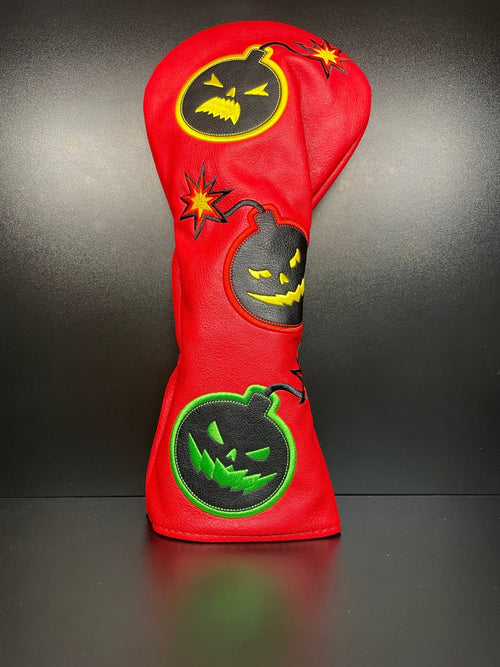 Angry Bombs Headcover - Black Girl Golf