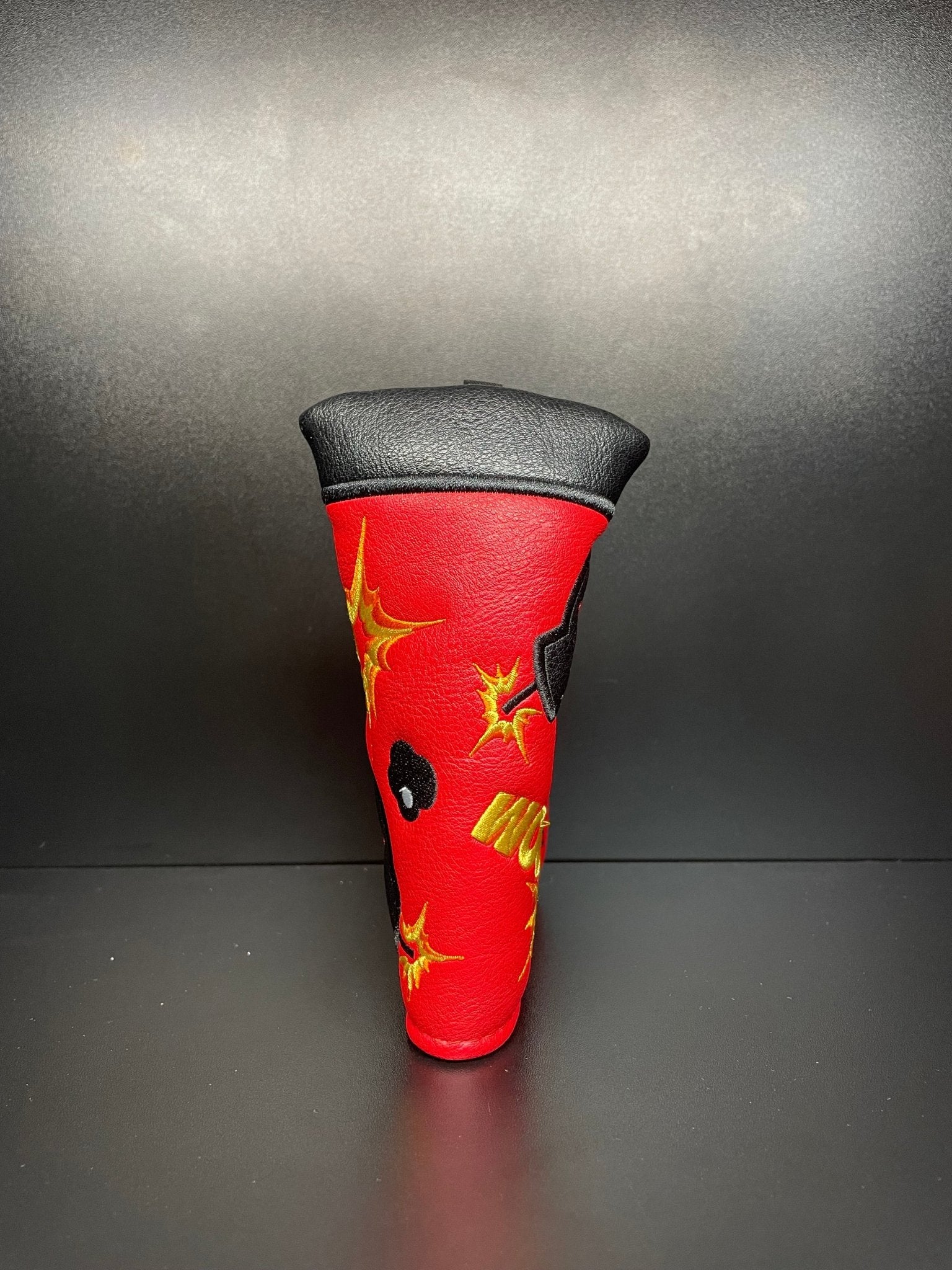 Angry Bombs Red Headcover - Black Girl Golf