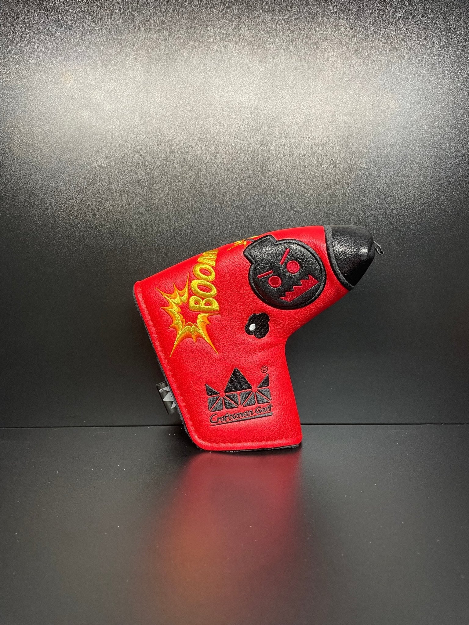 Angry Bombs Red Headcover - Black Girl Golf