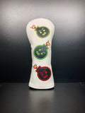 Angry Bombs White Headcover - Black Girl Golf