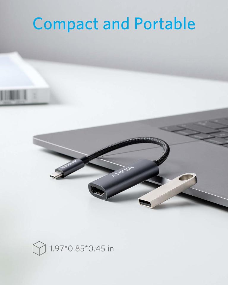 Anker <b>310</b> USB - C Adapter (4K HDMI) - Black Girl Golf