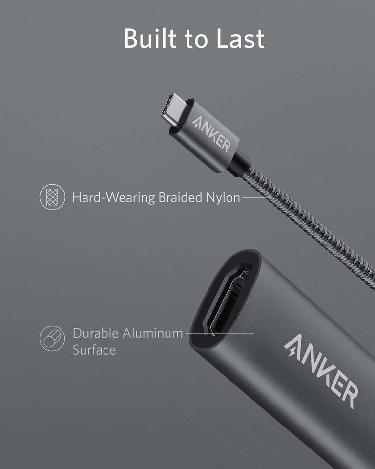 Anker <b>310</b> USB - C Adapter (4K HDMI) - Black Girl Golf