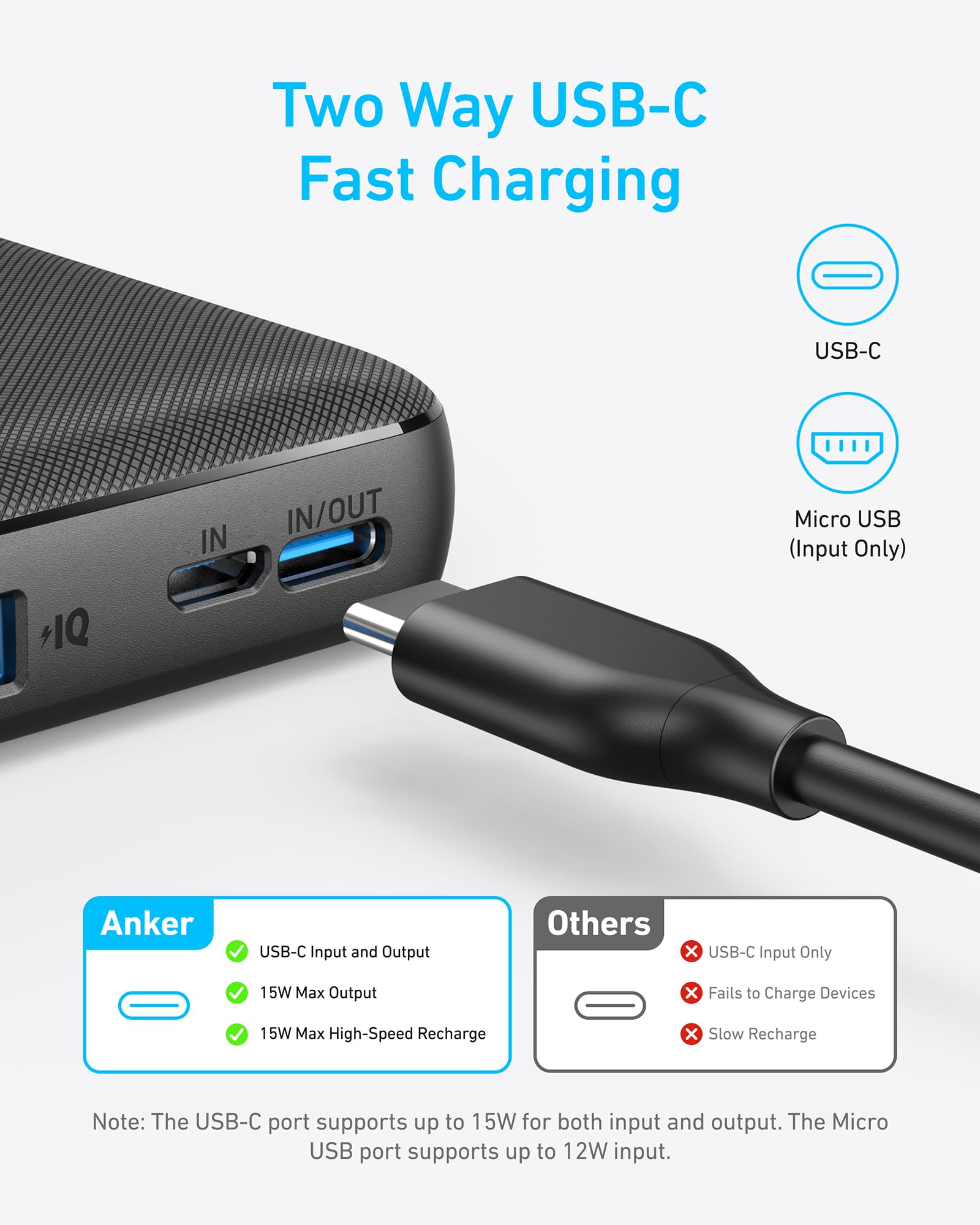 Anker <b>313</b> Power Bank (PowerCore 10K) - Black Girl Golf