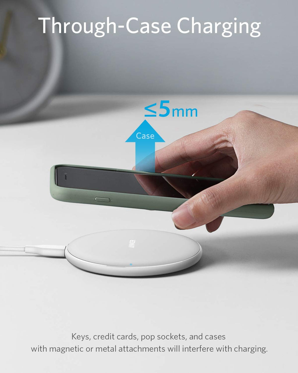 Anker <b>313</b> Wireless Charger (Pad) - Black Girl Golf