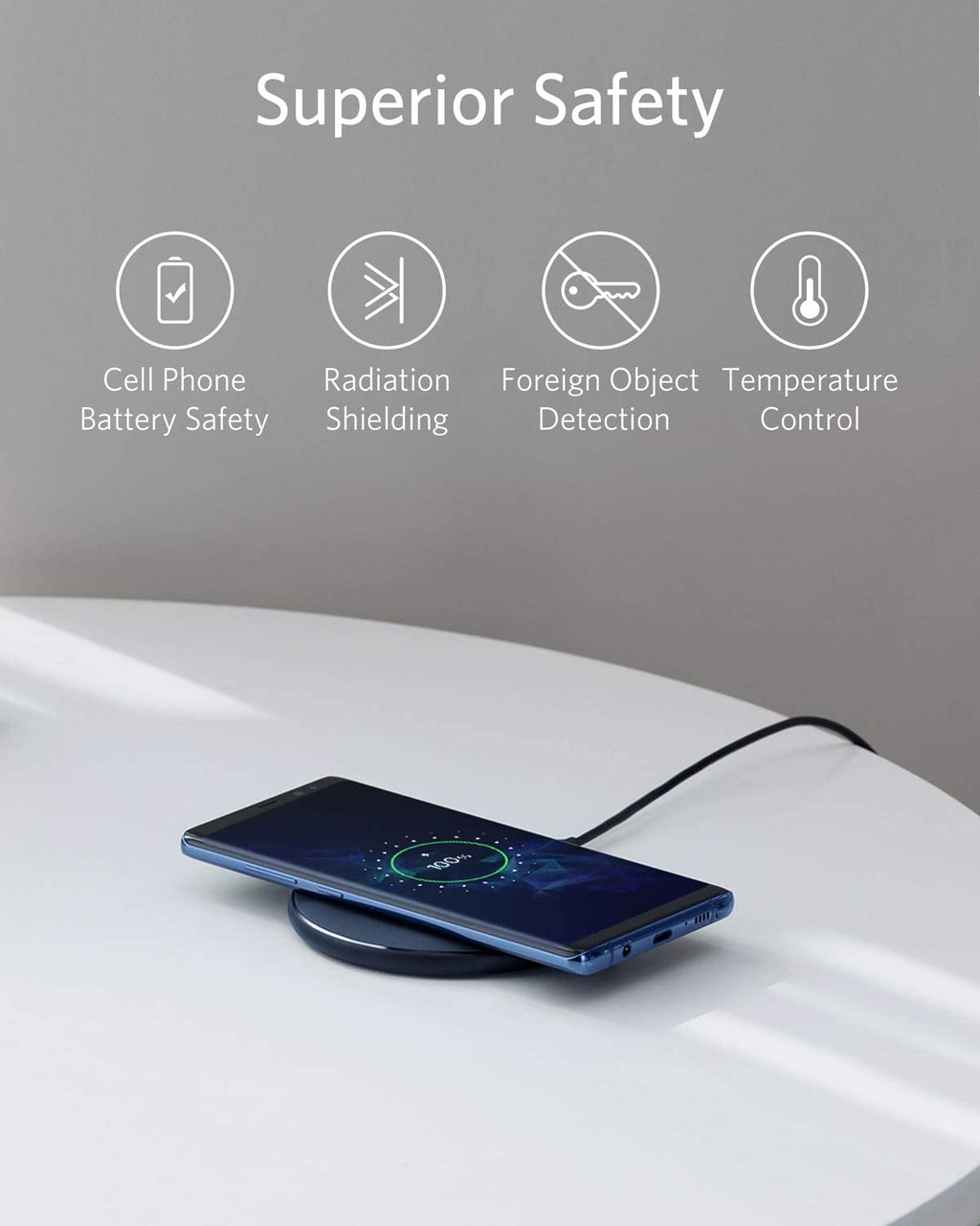 Anker <b>313</b> Wireless Charger (Pad) - Black Girl Golf