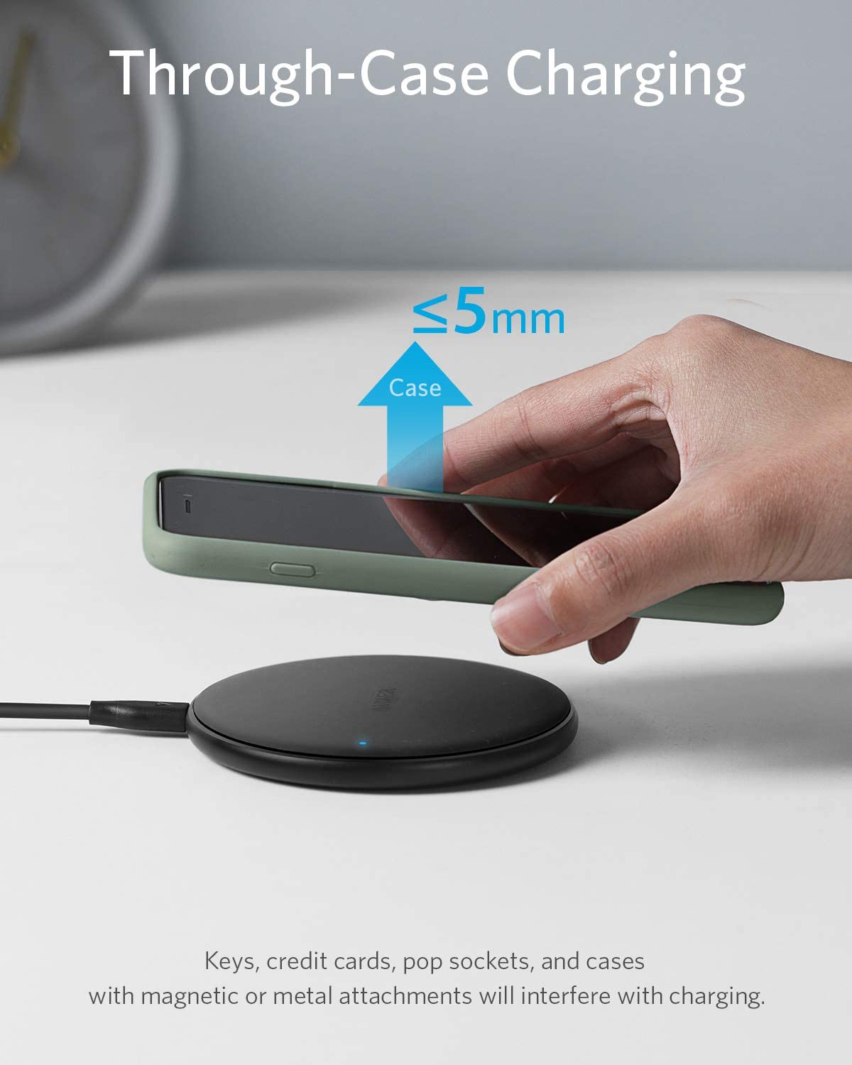Anker <b>313</b> Wireless Charger (Pad) - Black Girl Golf