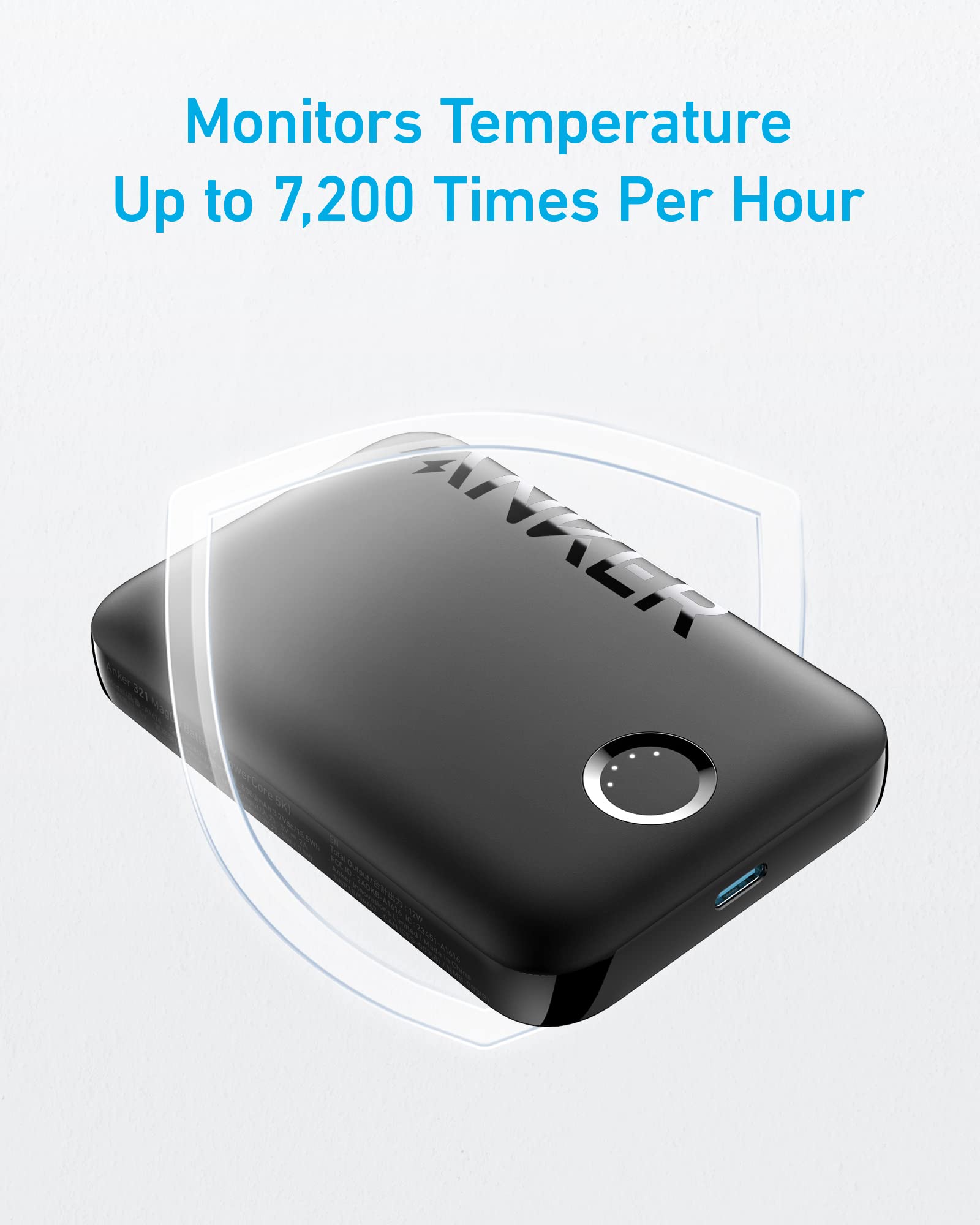 Anker <b>321</b> MagGo Battery (PowerCore Magnetic 5K) - Black Girl Golf