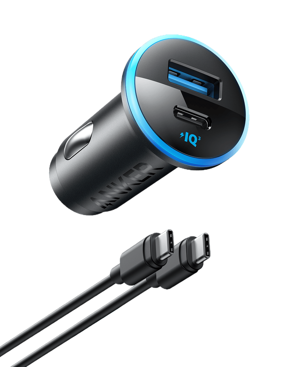 Anker <b>323</b> Car Charger (52.5W) - Black Girl Golf