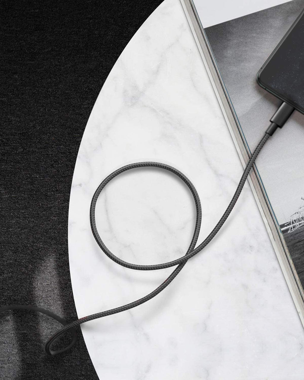 Anker <b>331</b> USB - C to Lightning Cable - Black Girl Golf