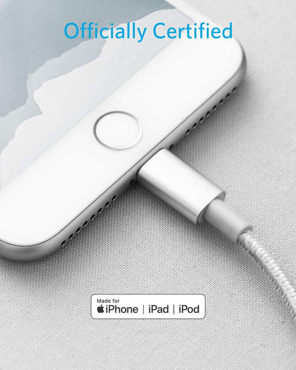 Anker <b>331</b> USB - C to Lightning Cable - Black Girl Golf