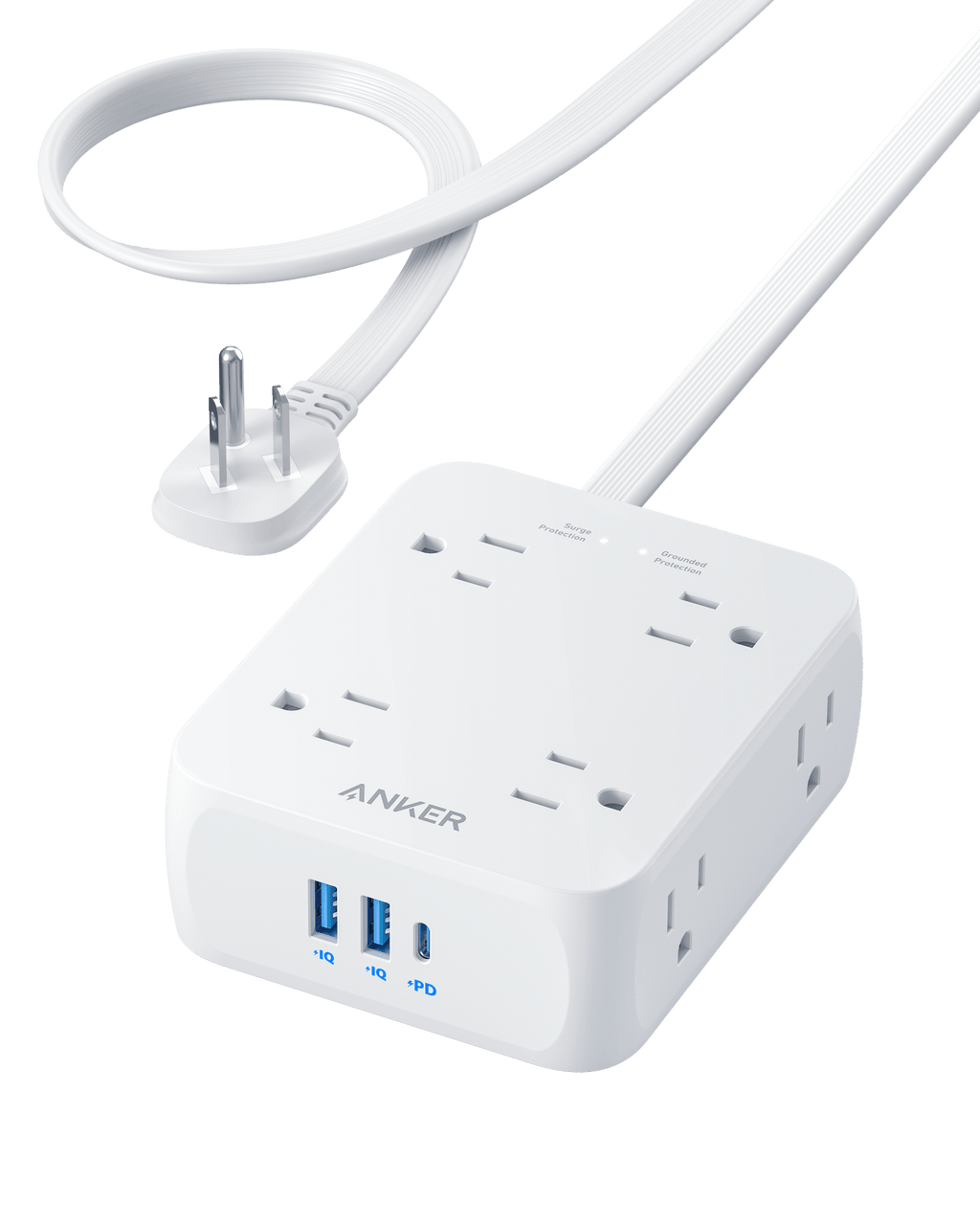 Anker <b>341</b> USB Power Strip - Black Girl Golf