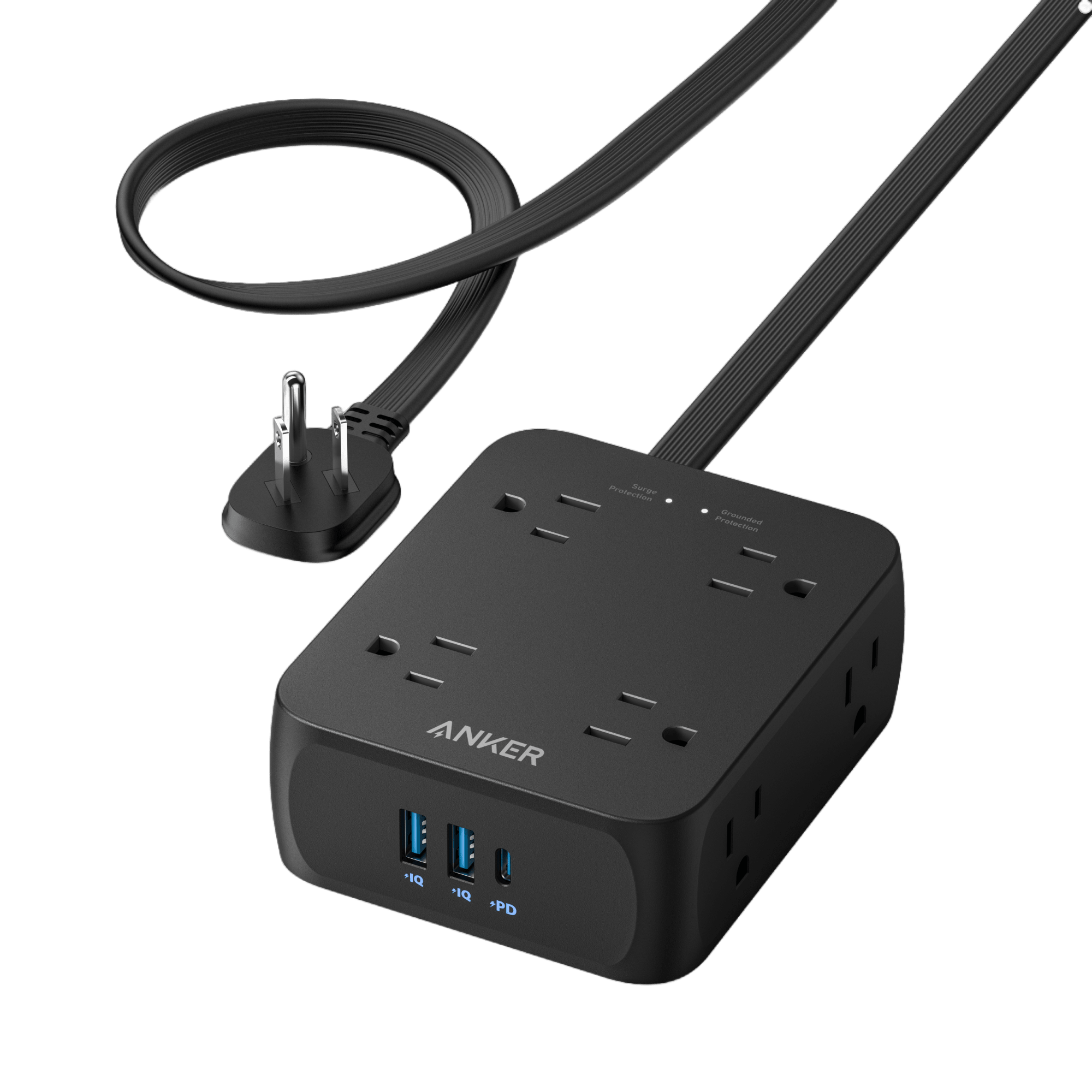 Anker <b>341</b> USB Power Strip - Black Girl Golf