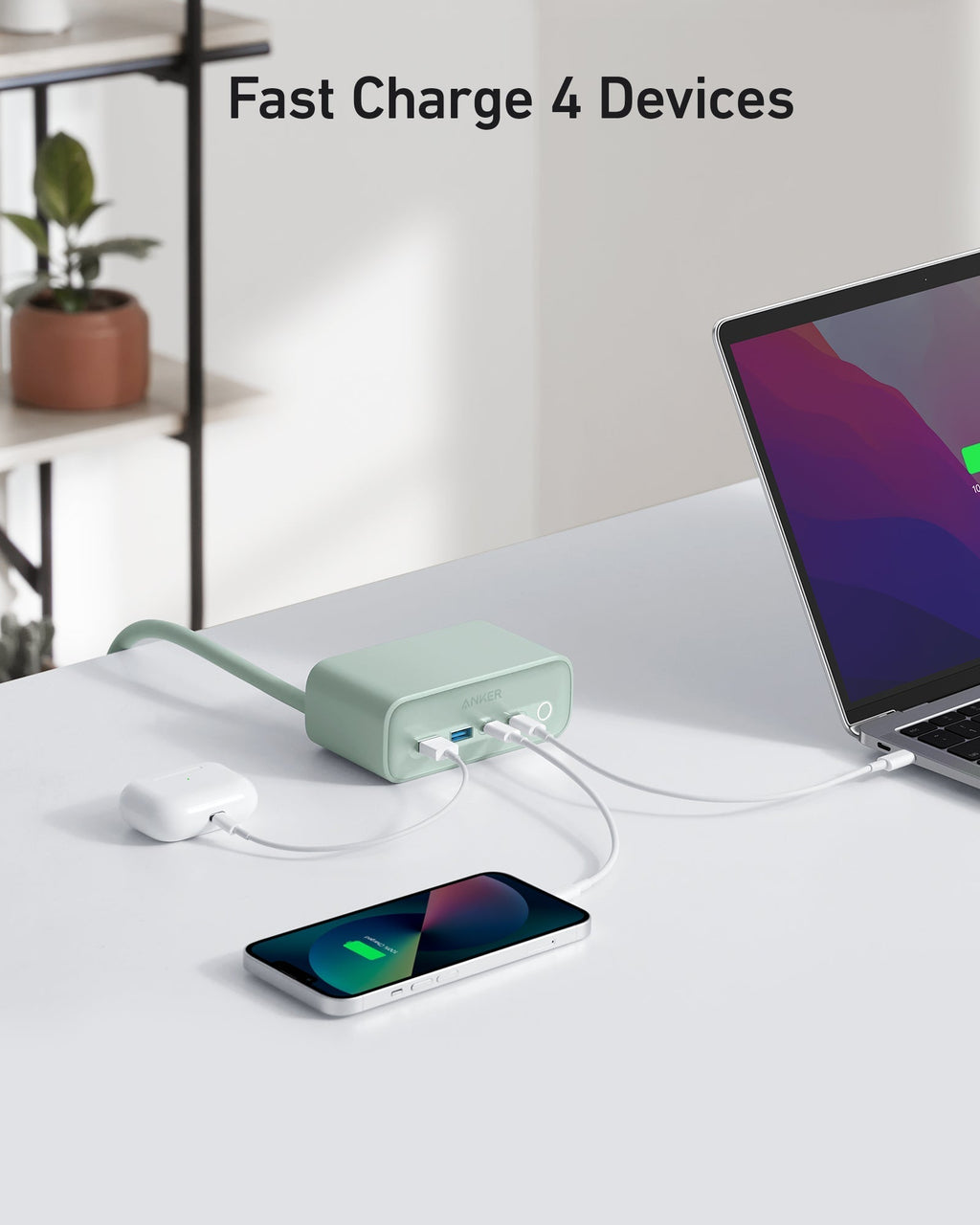 Anker <b>525</b> Charging Station - Black Girl Golf