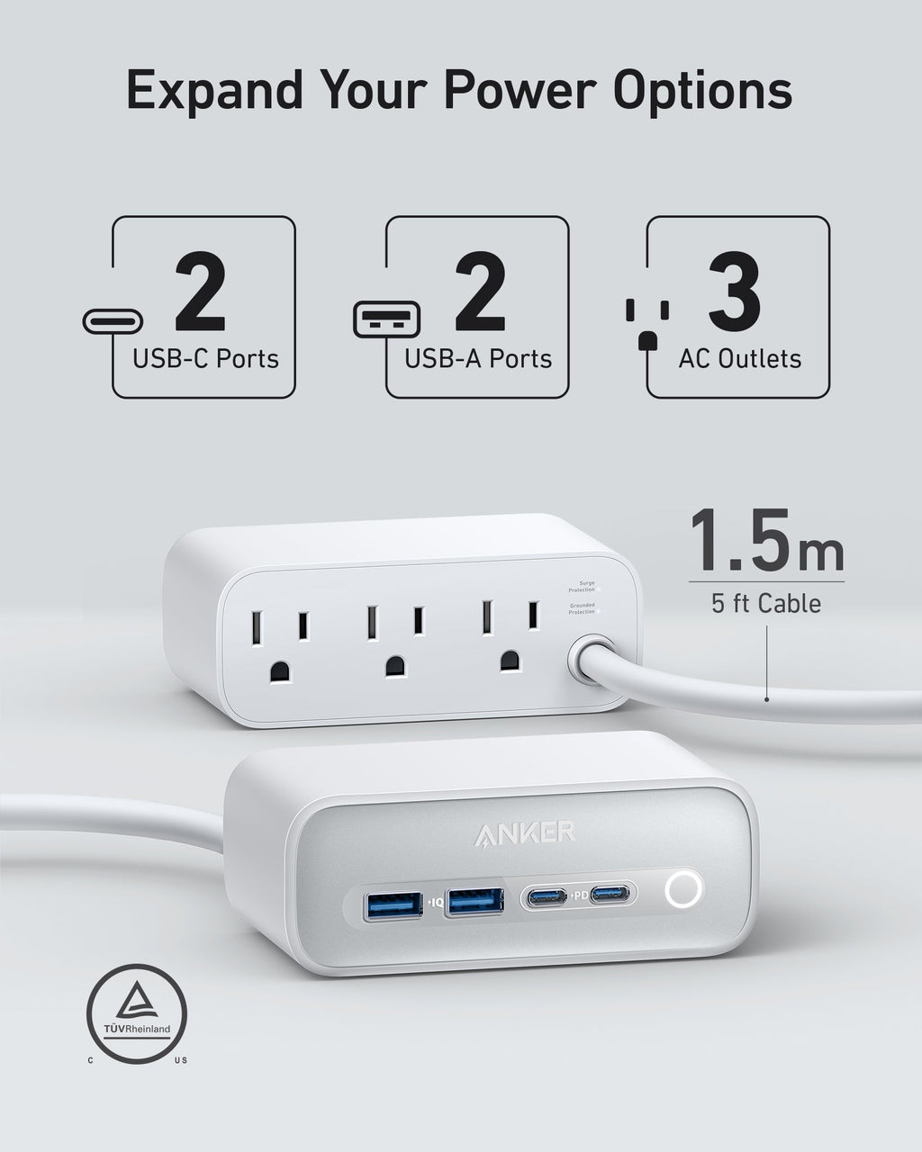 Anker <b>525</b> Charging Station - Black Girl Golf