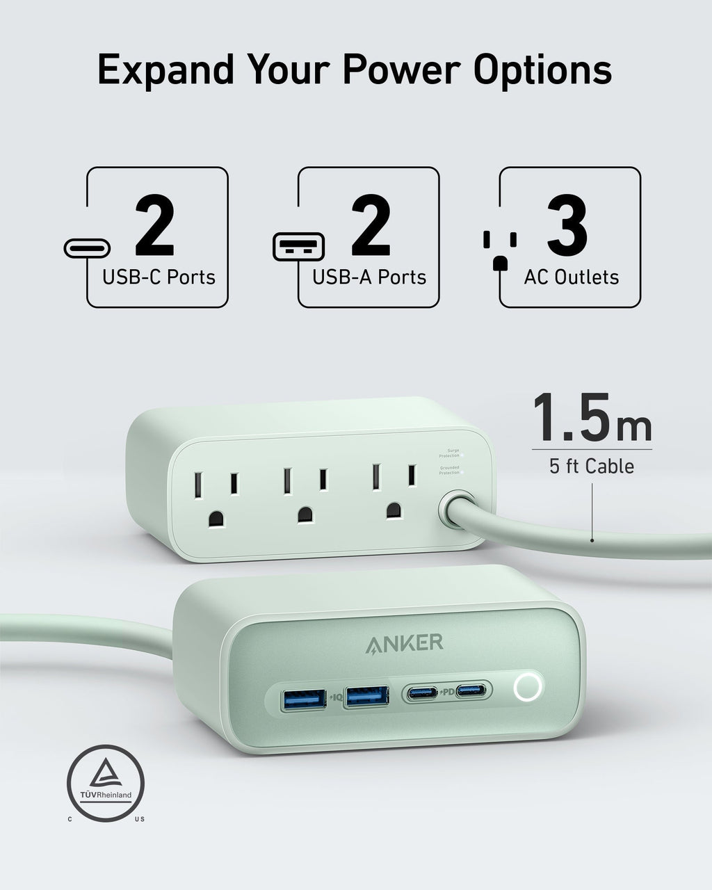 Anker <b>525</b> Charging Station - Black Girl Golf