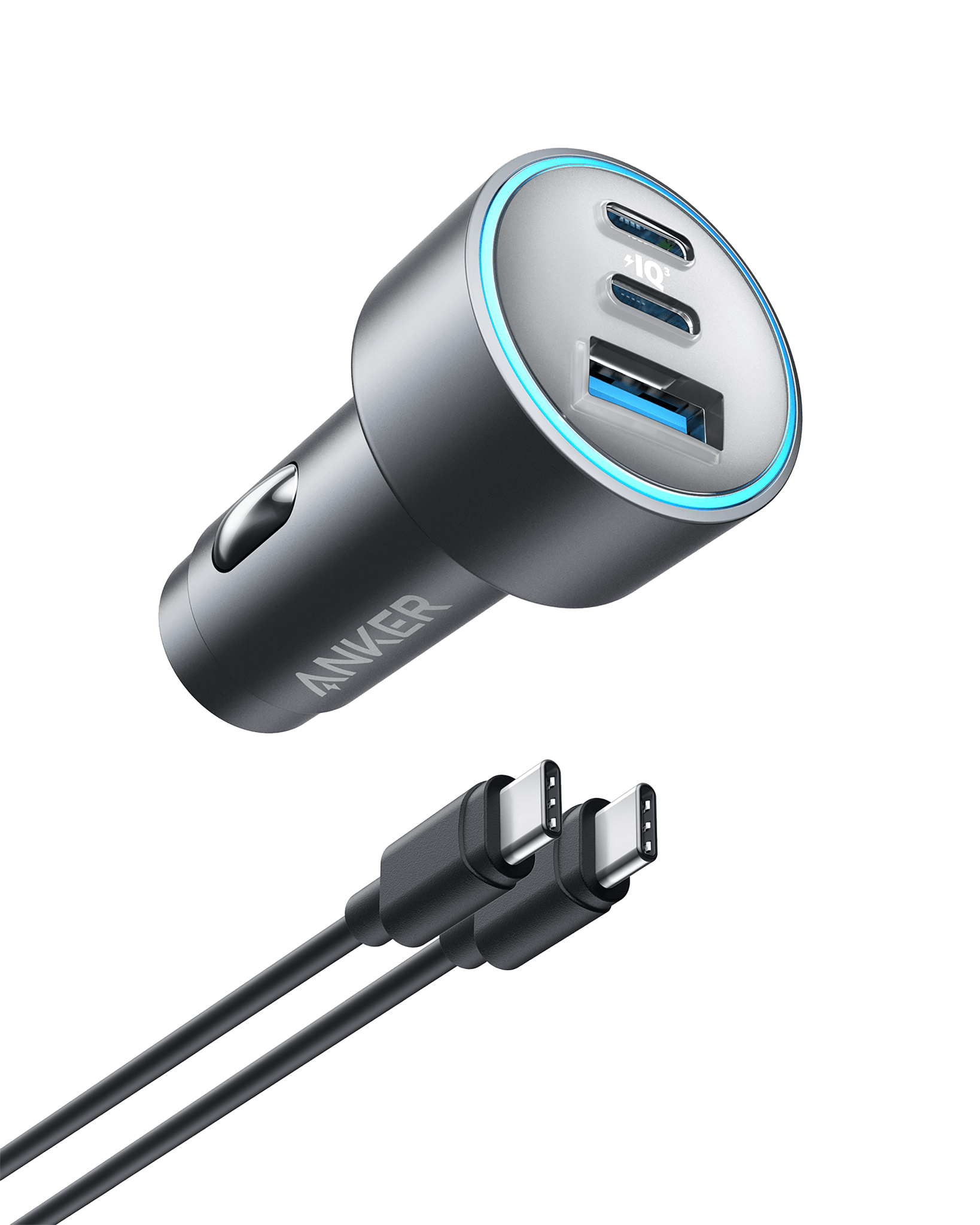 Anker <b>535</b> Car Charger (67W) - Black Girl Golf