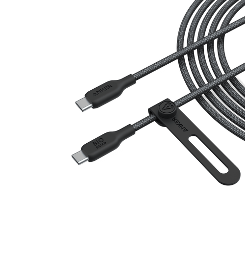 Anker <b>543</b> USB C to USB C Cable (240W, 10 ft) - Black Girl Golf