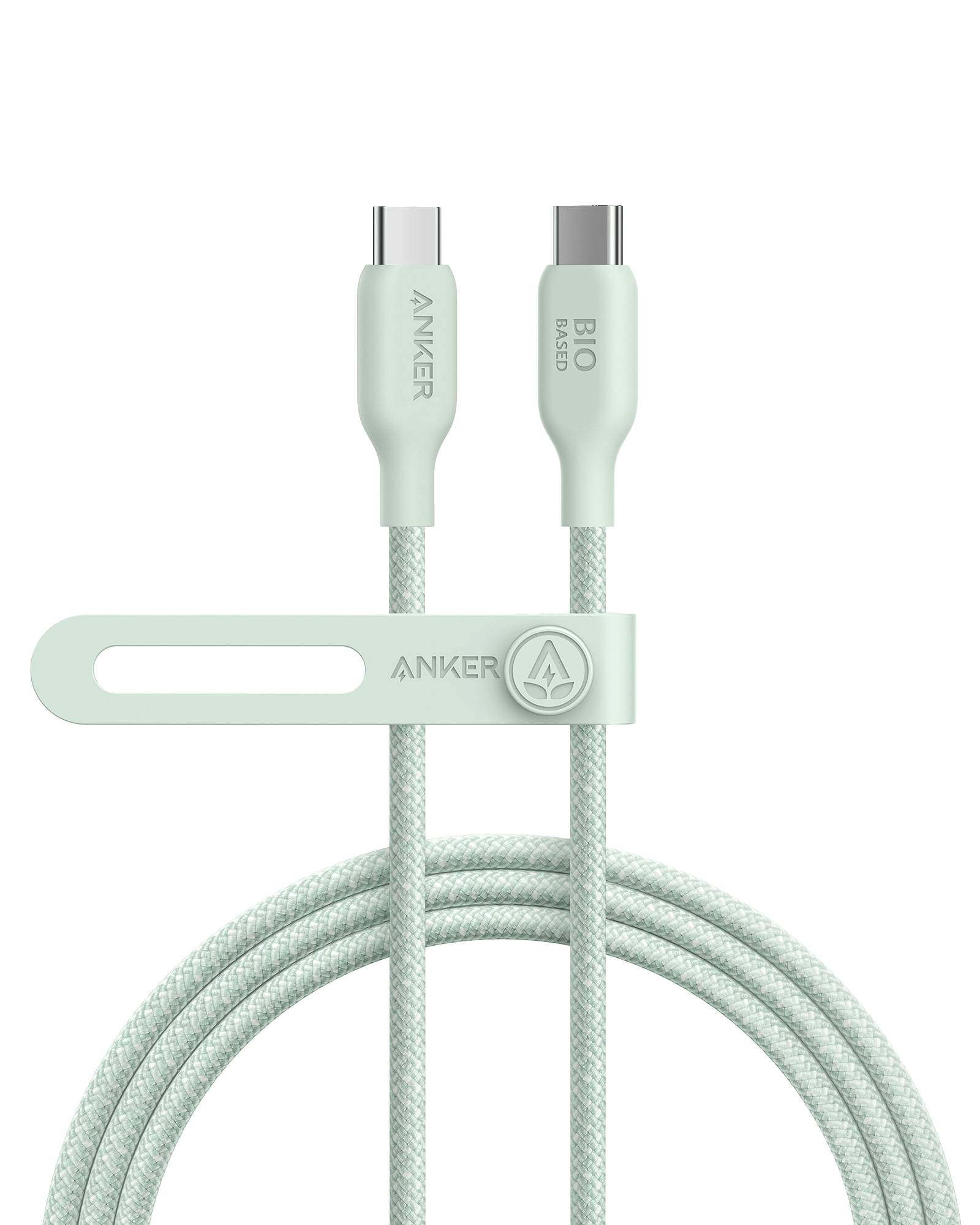 Anker <b>543</b> USB - C to USB - C Cable (Bio - Braided) - Black Girl Golf
