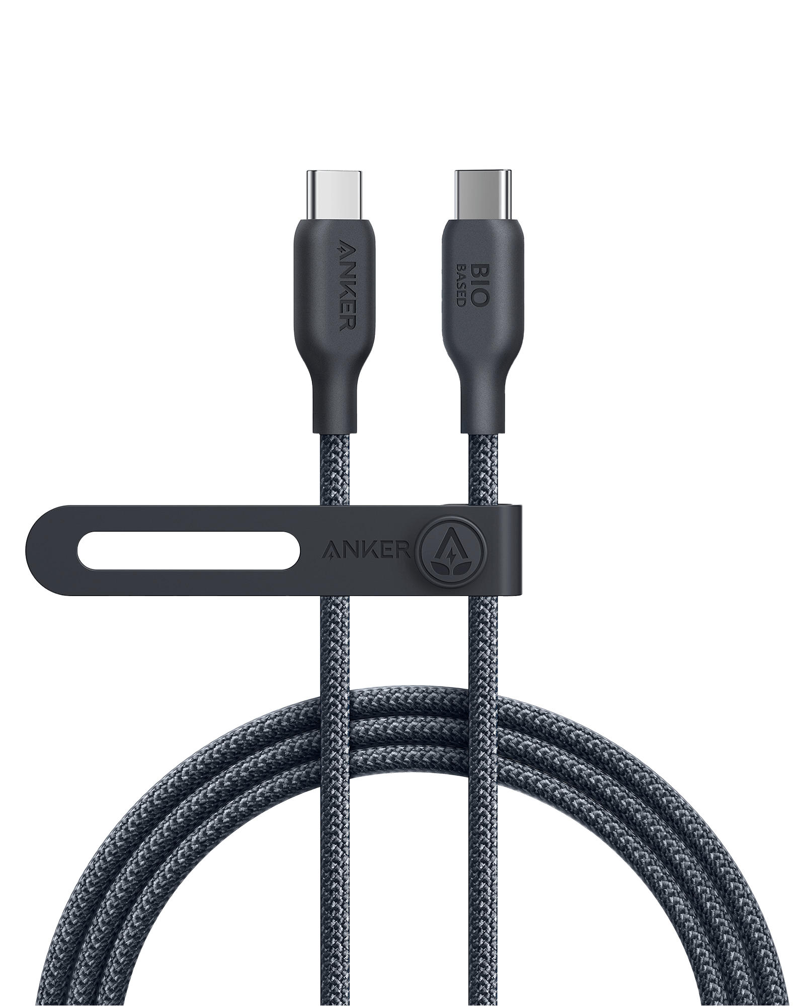 Anker <b>543</b> USB - C to USB - C Cable (Bio - Braided) - Black Girl Golf