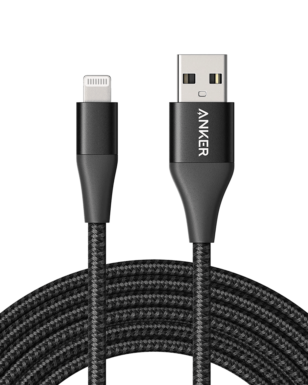 Anker <b>551</b> USB - A to Lightning Cable (3 ft / 6 ft / 10 ft) - Black Girl Golf