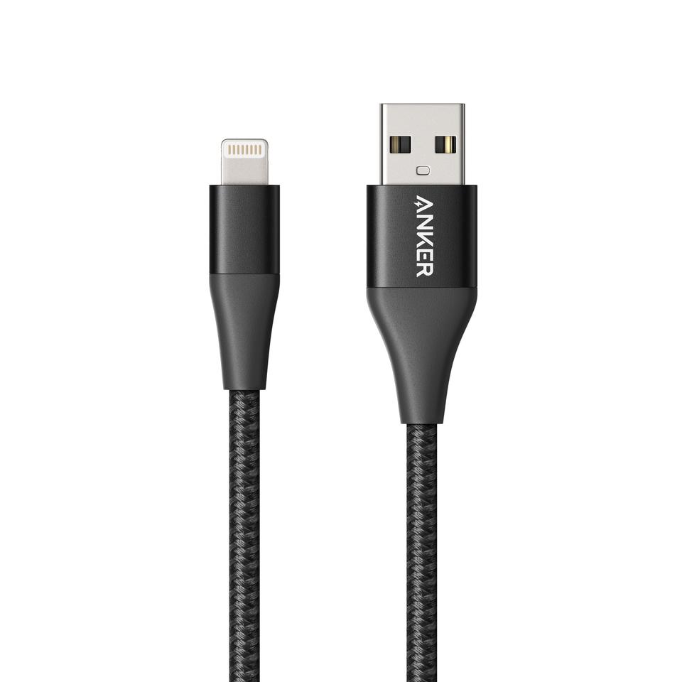 Anker <b>551</b> USB - A to Lightning Cable (3 ft / 6 ft / 10 ft) - Black Girl Golf