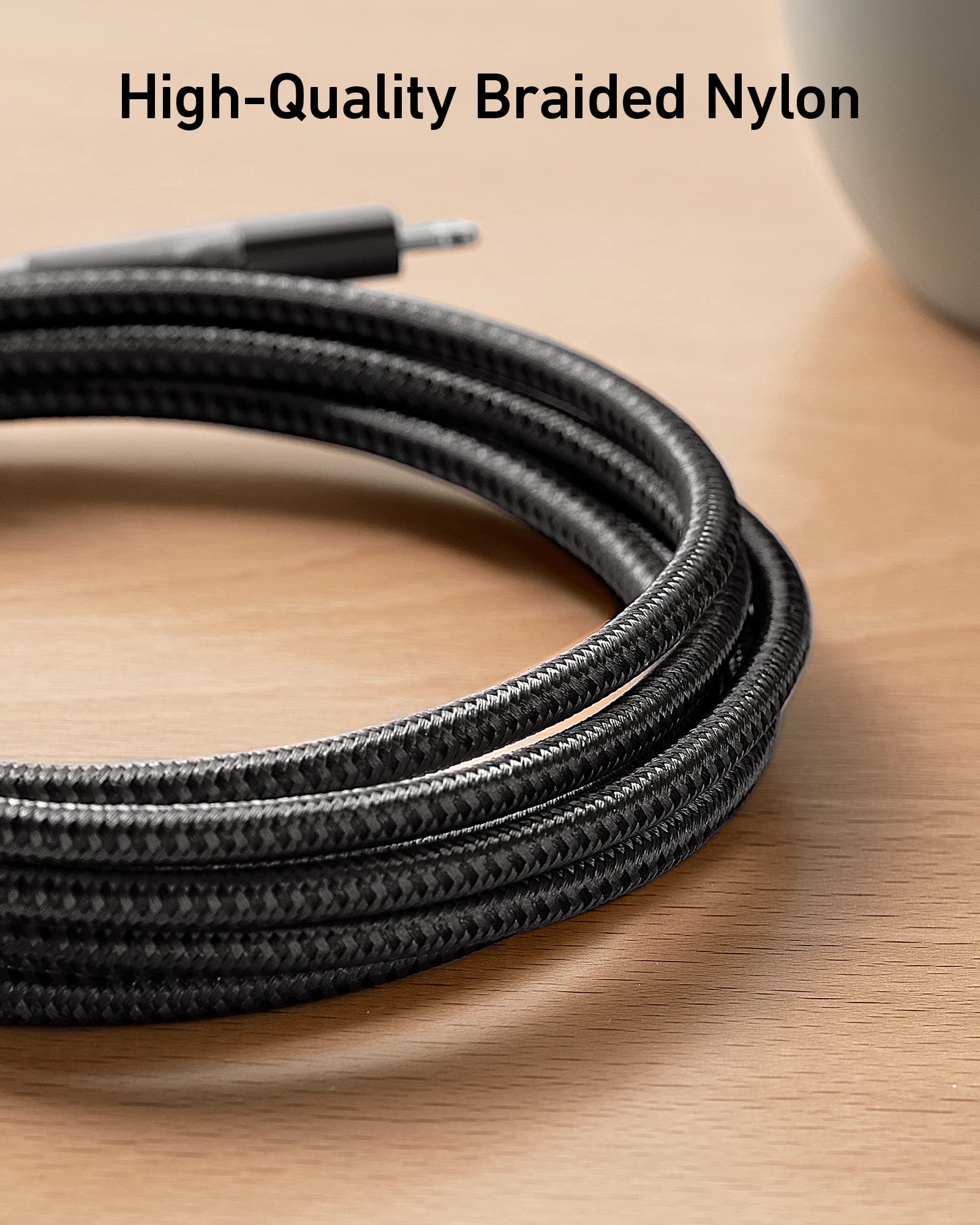 Anker <b>551</b> USB - A to Lightning Cable (3 ft / 6 ft / 10 ft) - Black Girl Golf