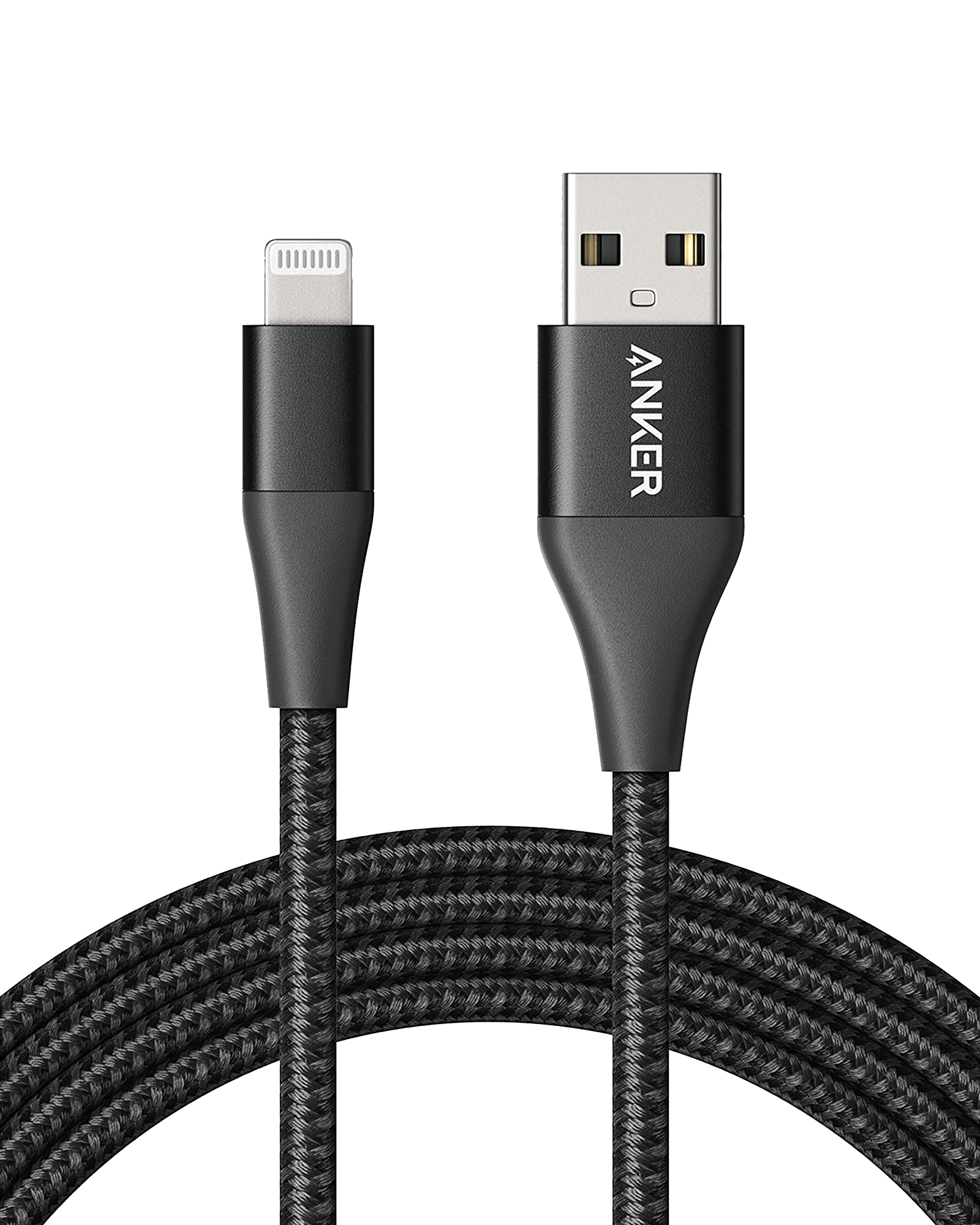 Anker <b>551</b> USB - A to Lightning Cable (3 ft / 6 ft / 10 ft) - Black Girl Golf