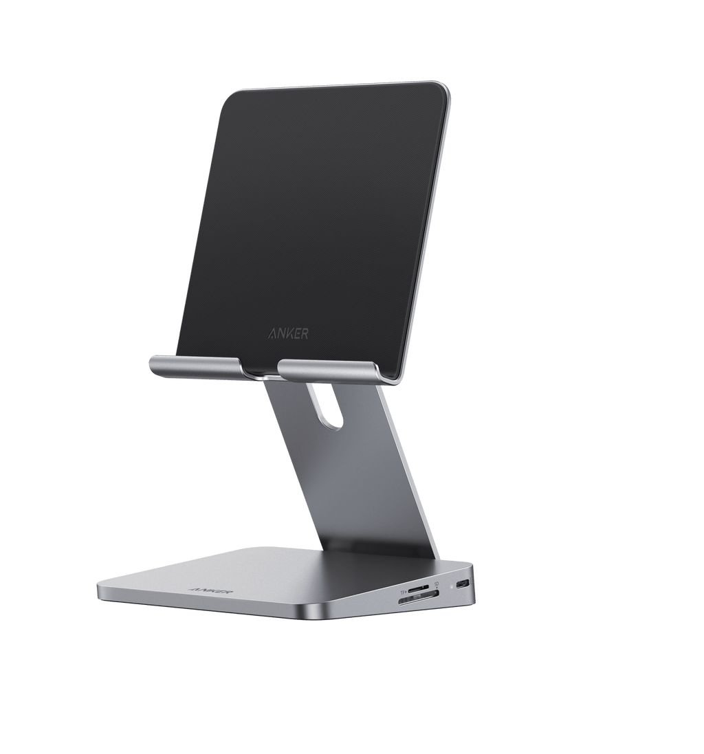 Anker <b>551</b> USB - C Hub (8 - in - 1, Tablet Stand) - Black Girl Golf