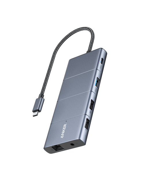 Anker <b>565</b> USB - C Hub (11 - in - 1) - Black Girl Golf