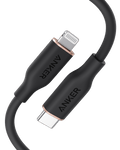 Anker <b>641</b> USB - C to Lightning Cable (Flow, 3 ft Silicone) - Black Girl Golf