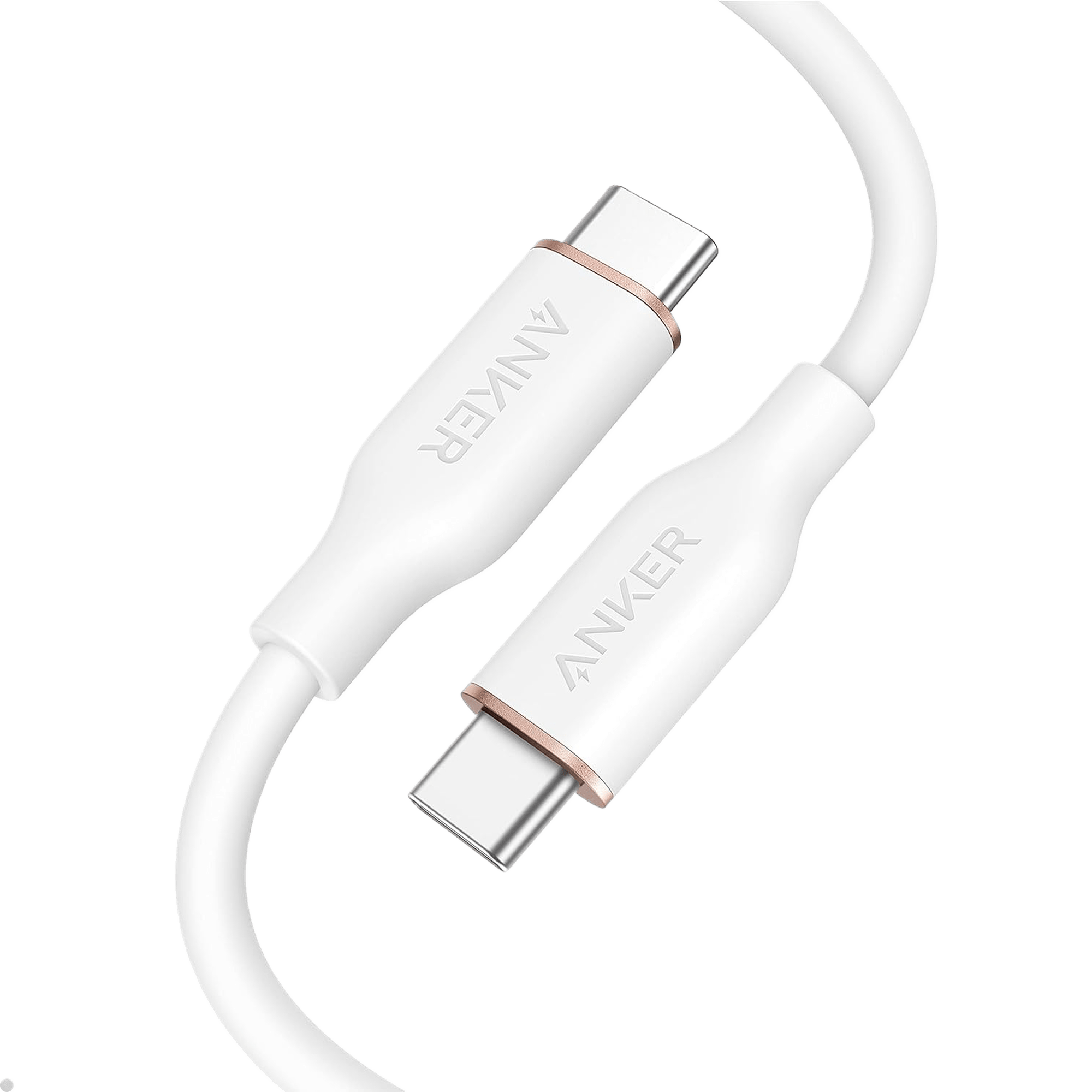 Anker <b>643</b> USB - C to USB - C Cable (Flow, Silicone) - Black Girl Golf