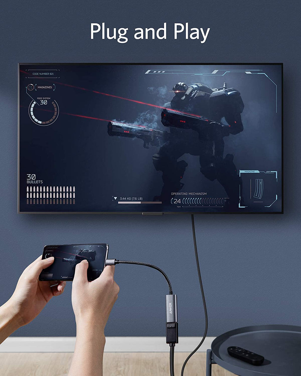 Anker <b>PowerExpand</b> USB - C to DisplayPort Adapter - Black Girl Golf