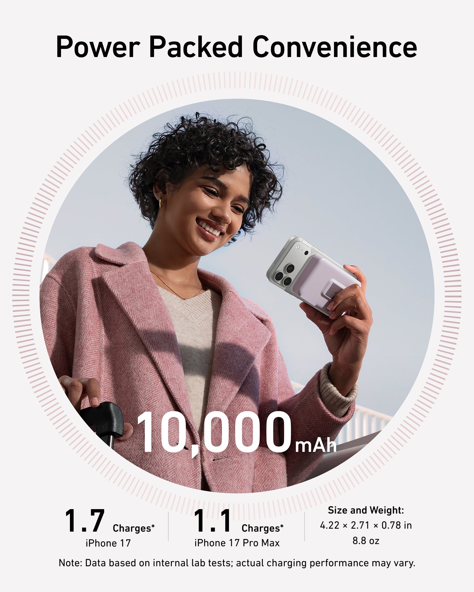 Anker MagGo Power Bank (10K) - Black Girl Golf