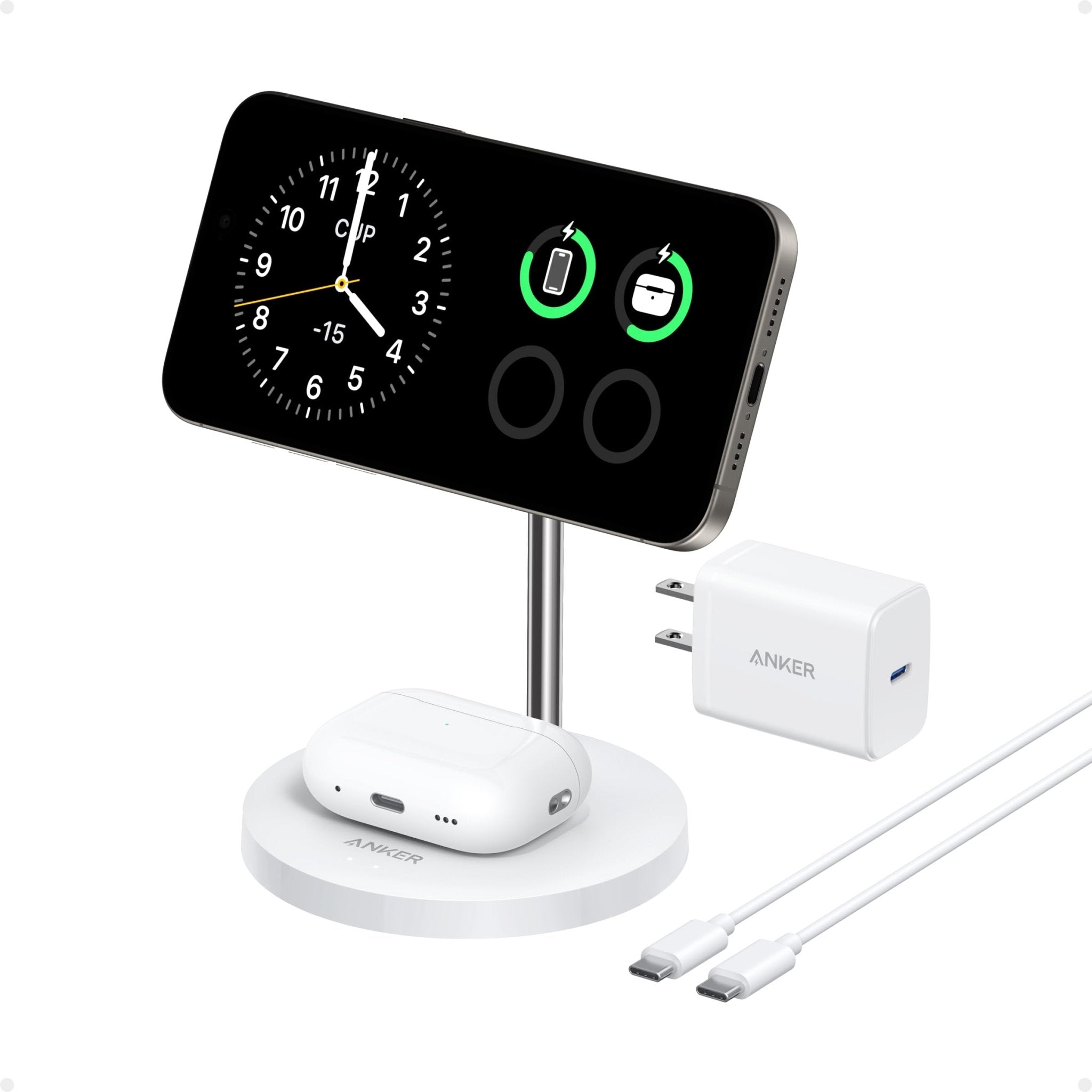 Anker MagGo Wireless Charger (2 - in - 1 Stand) BOA - Black Girl Golf