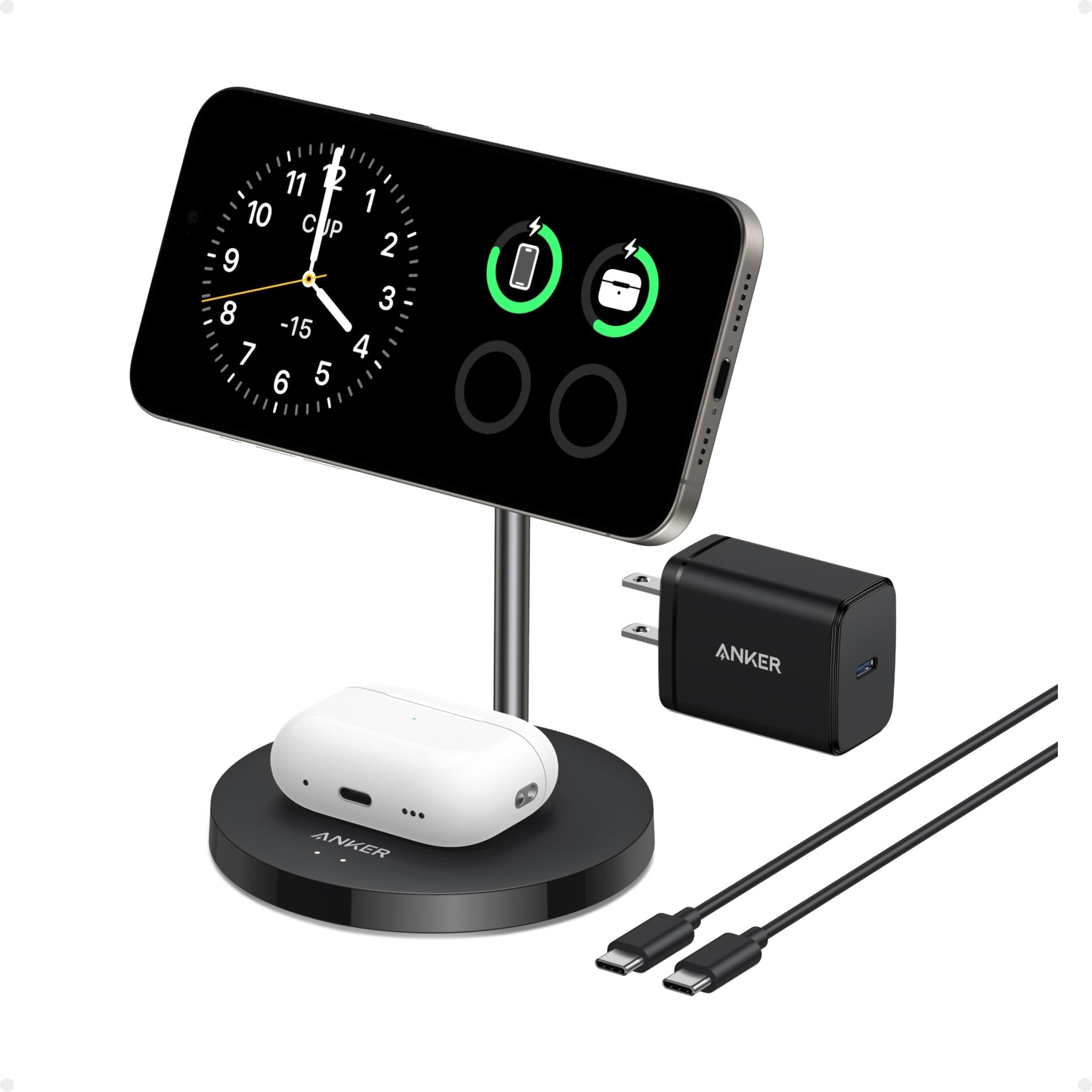 Anker MagGo Wireless Charger (2 - in - 1 Stand) BOA - Black Girl Golf
