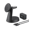 Anker MagGo Wireless Charging Station (3 - in - 1, Dock Stand) - Black Girl Golf