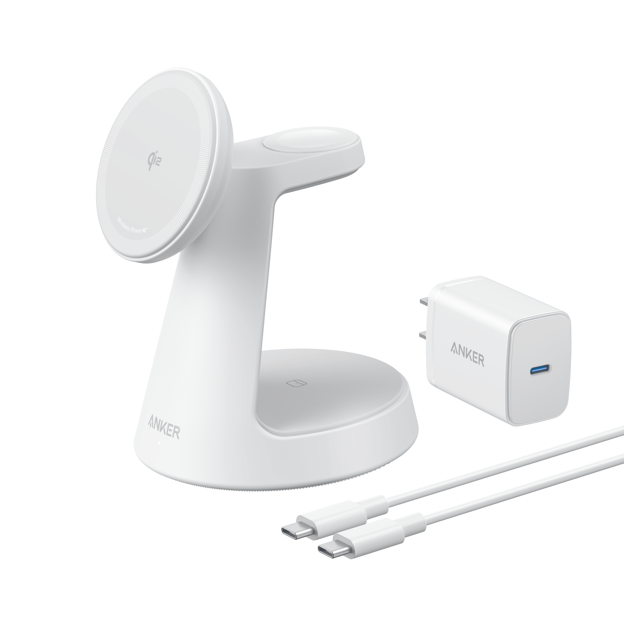 Anker MagGo Wireless Charging Station (3 - in - 1, Dock Stand) - Black Girl Golf