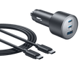 Anker Nano Car Charger (167.5W, 3 Ports) - Black Girl Golf