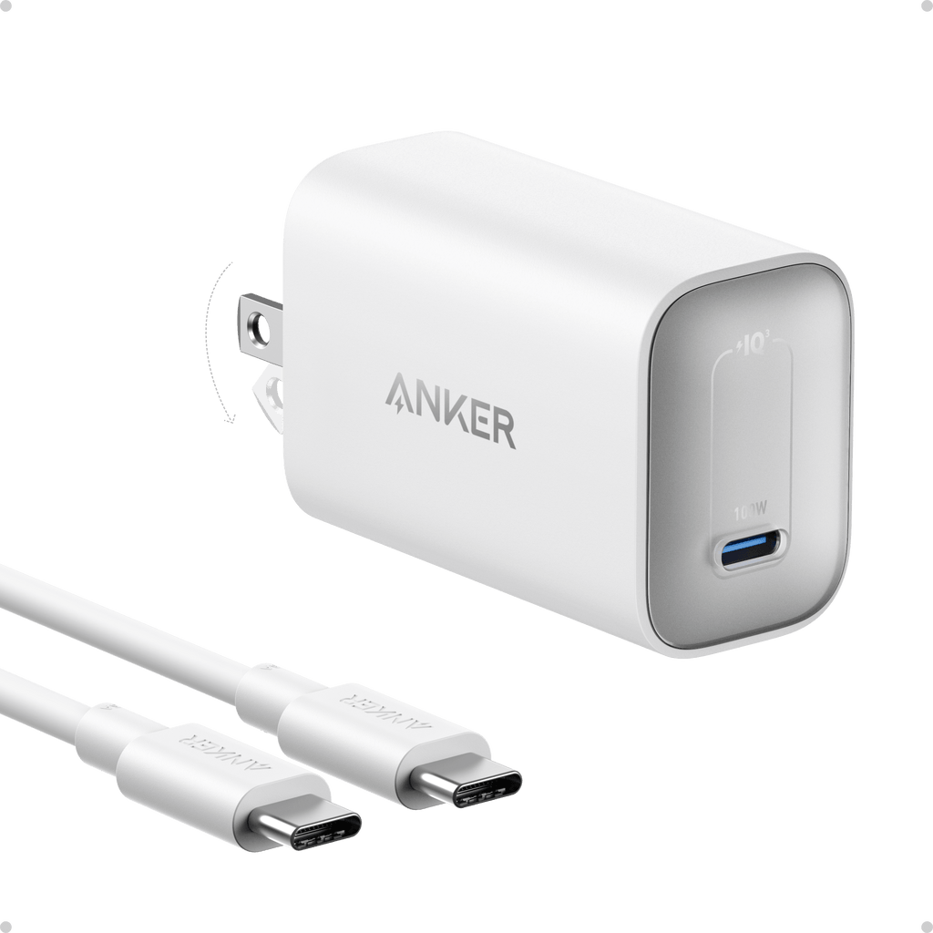 Anker Nano Charger (100W) with USB - C Cable - Black Girl Golf