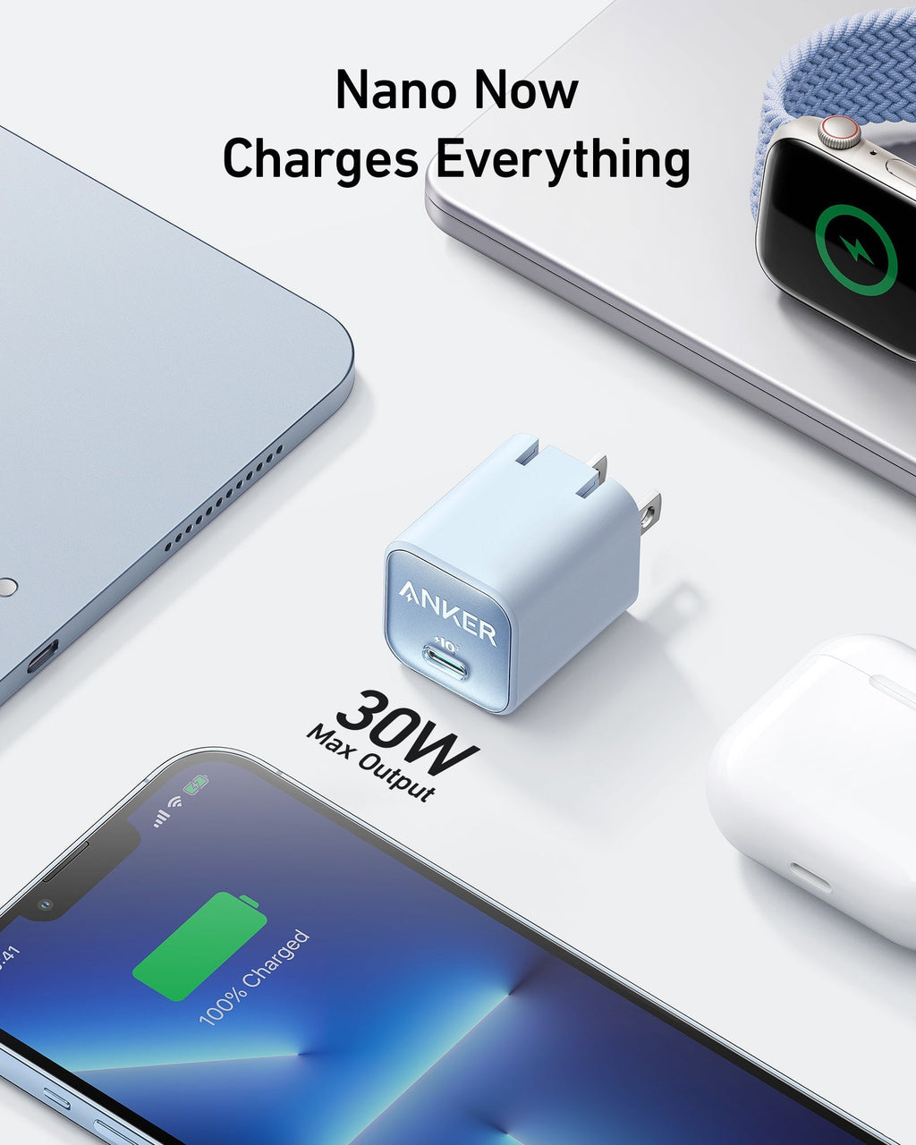 Anker Nano Charger (30W) - Black Girl Golf