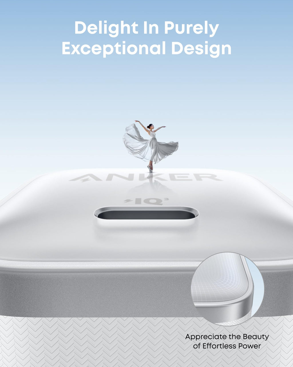 Anker Nano Charger (45W) with USB - C to USB - C Cable - Black Girl Golf