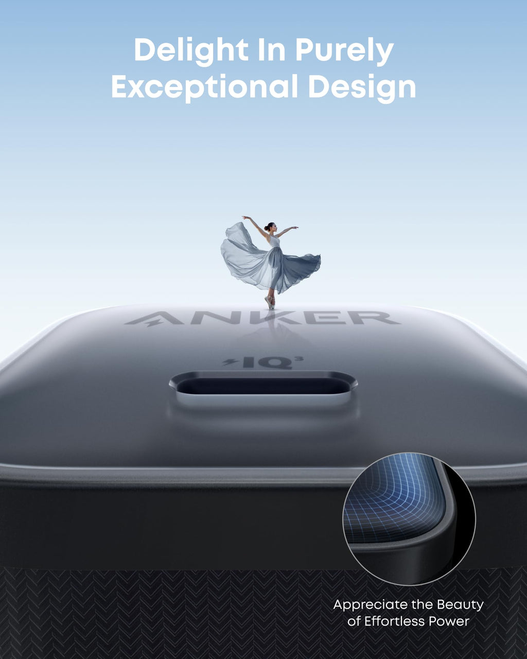 Anker Nano Charger (45W) with USB - C to USB - C Cable - Black Girl Golf
