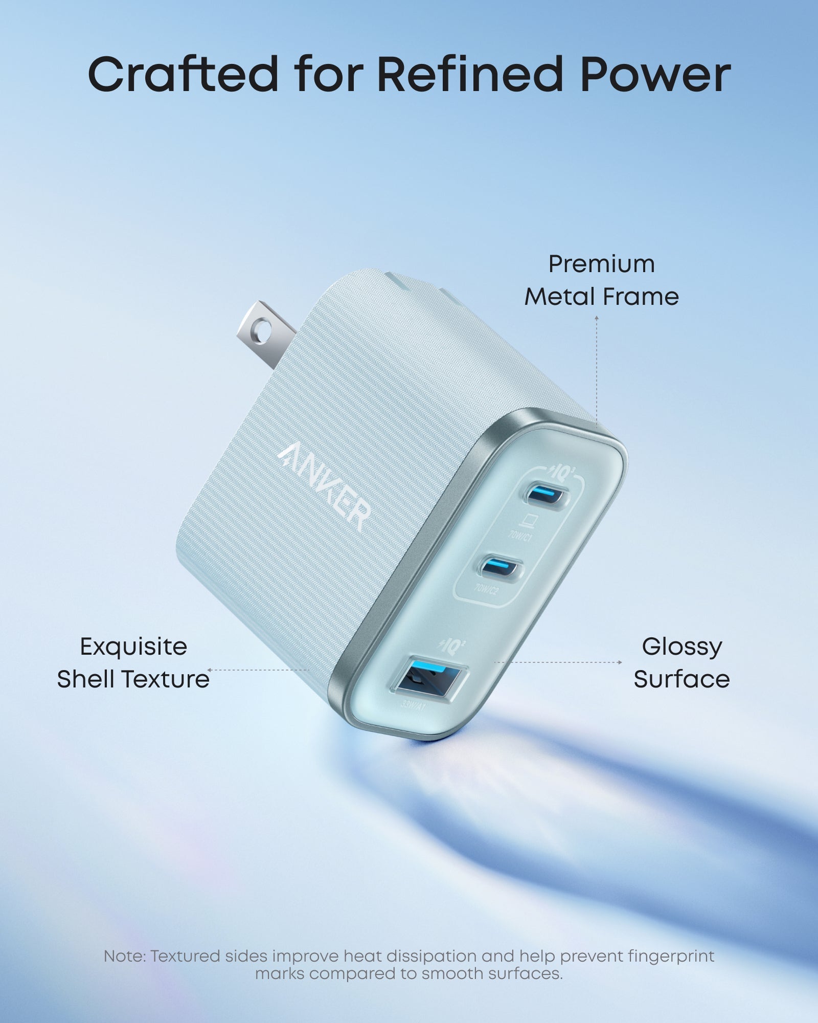 Anker Nano Charger (70W, 3 Ports) - Black Girl Golf