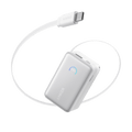Anker Nano Power Bank (10K, 45W, Built - In Retractable USB - C Cable) - Black Girl Golf