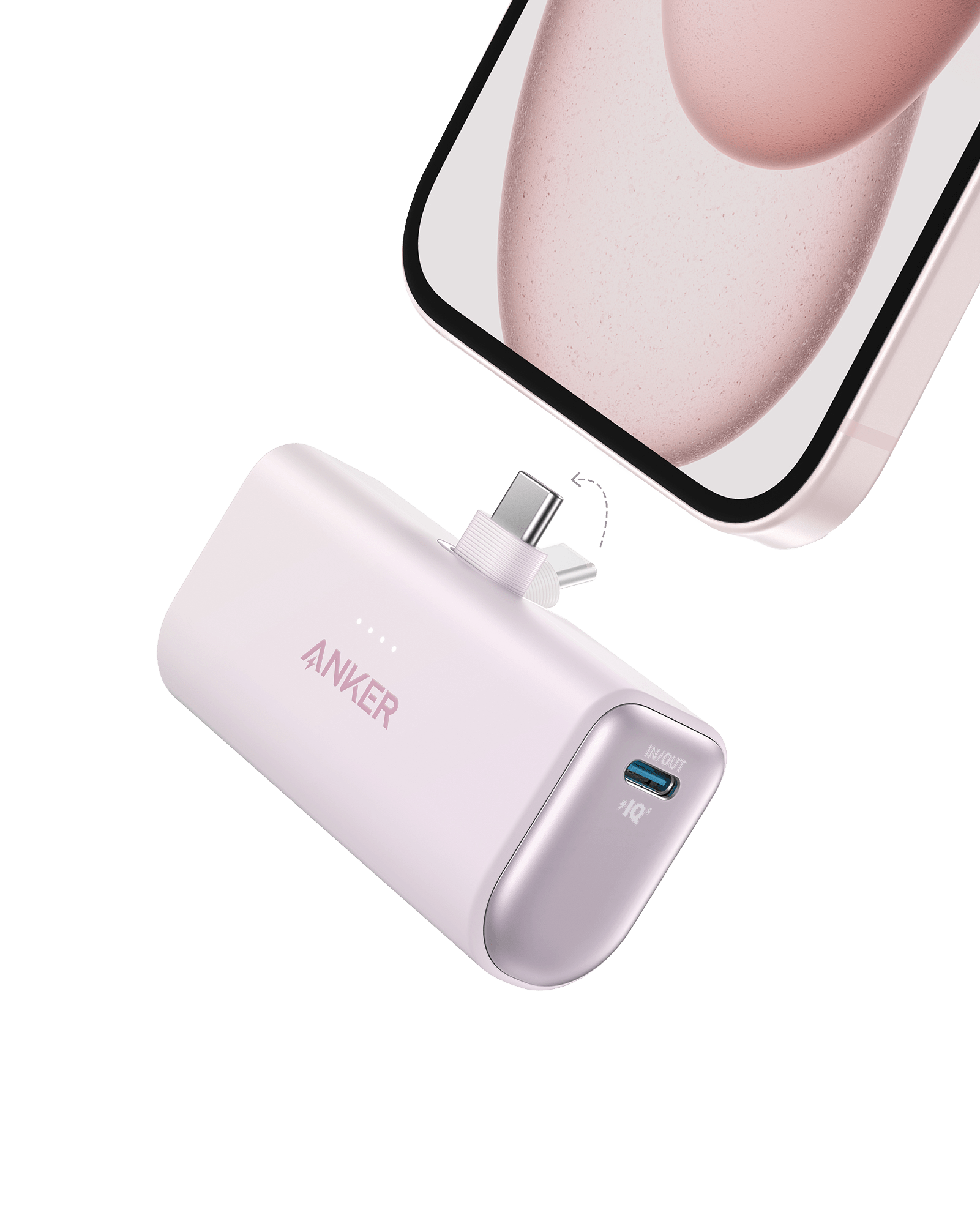 Anker Nano Power Bank (22.5W, Built - In USB - C Connector) - Black Girl Golf