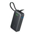 Anker Nano Power Bank (30W, Built - In USB - C Cable) - Black Girl Golf