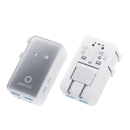 Anker Nano Travel Adapter (5 - in - 1, 20W, 1 - Pack) - Black Girl Golf