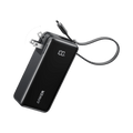 Anker Power Bank (10K, Fusion, Built - In Cable) - Black Girl Golf